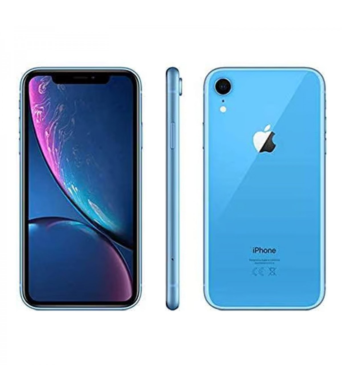 iPhone Xr azul pantalla y tapa trasera