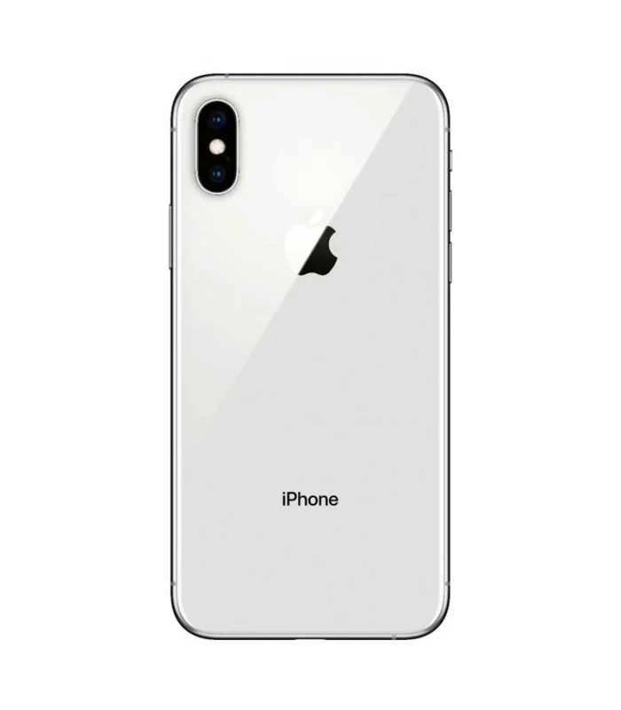 iPhone Xs Plata Tapa trasera