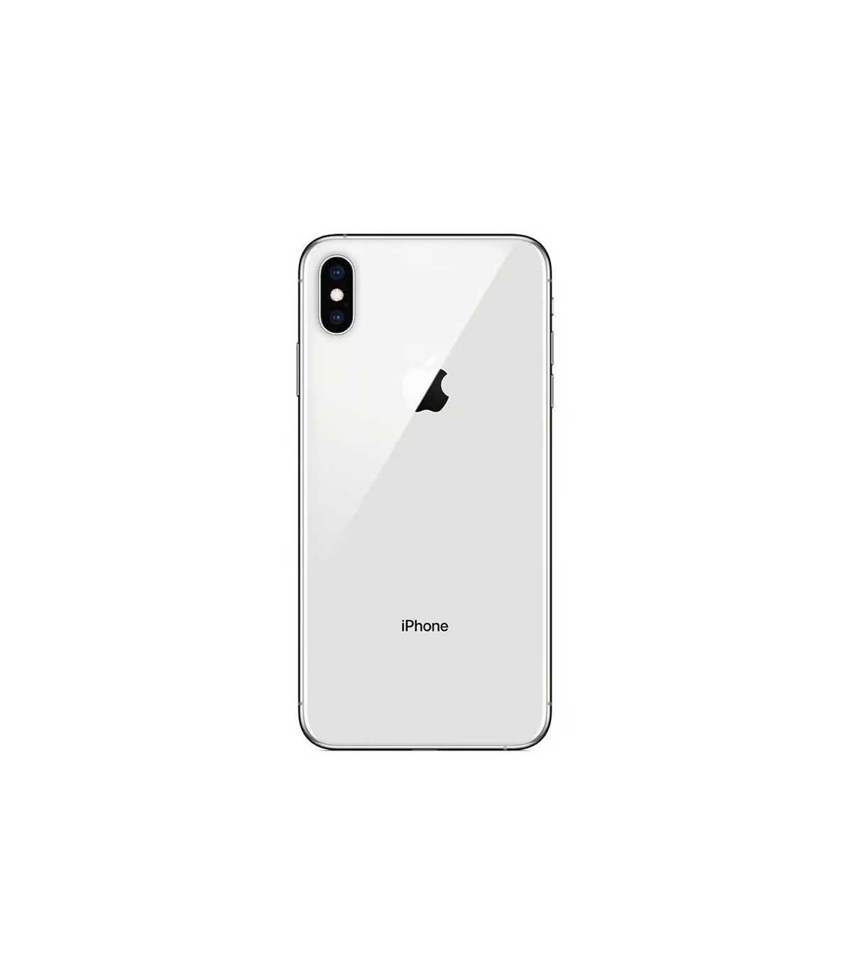 iPhone Xs Max Plata trasera