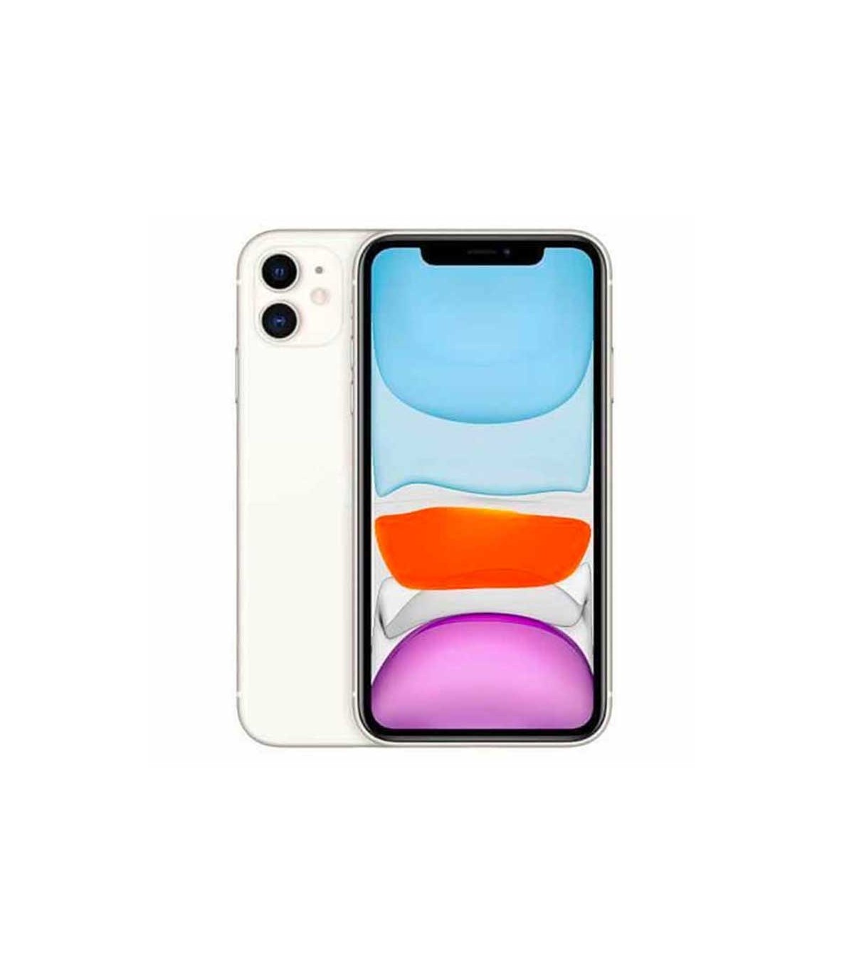 iPhone 11 blanco frontal