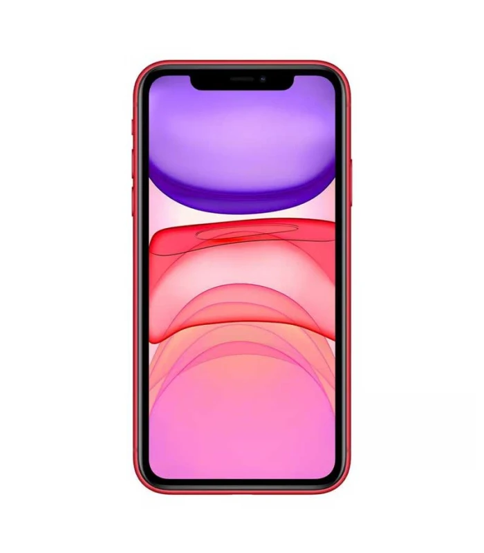 iPhone 11 rojo pantalla