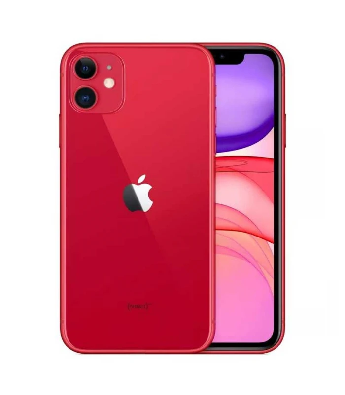 iPhone 11 rojo tapa trasera