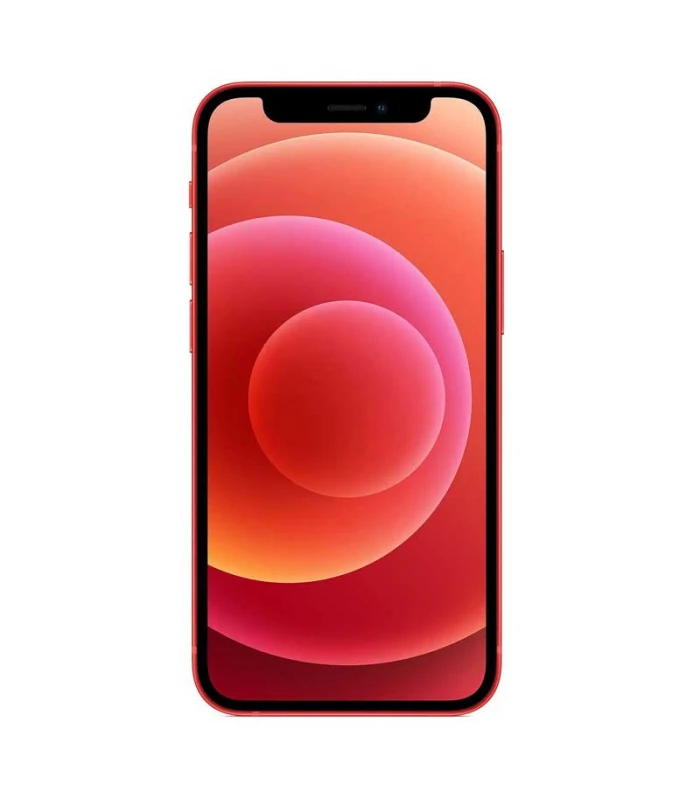 iPhone 12 Mini rojo frontal