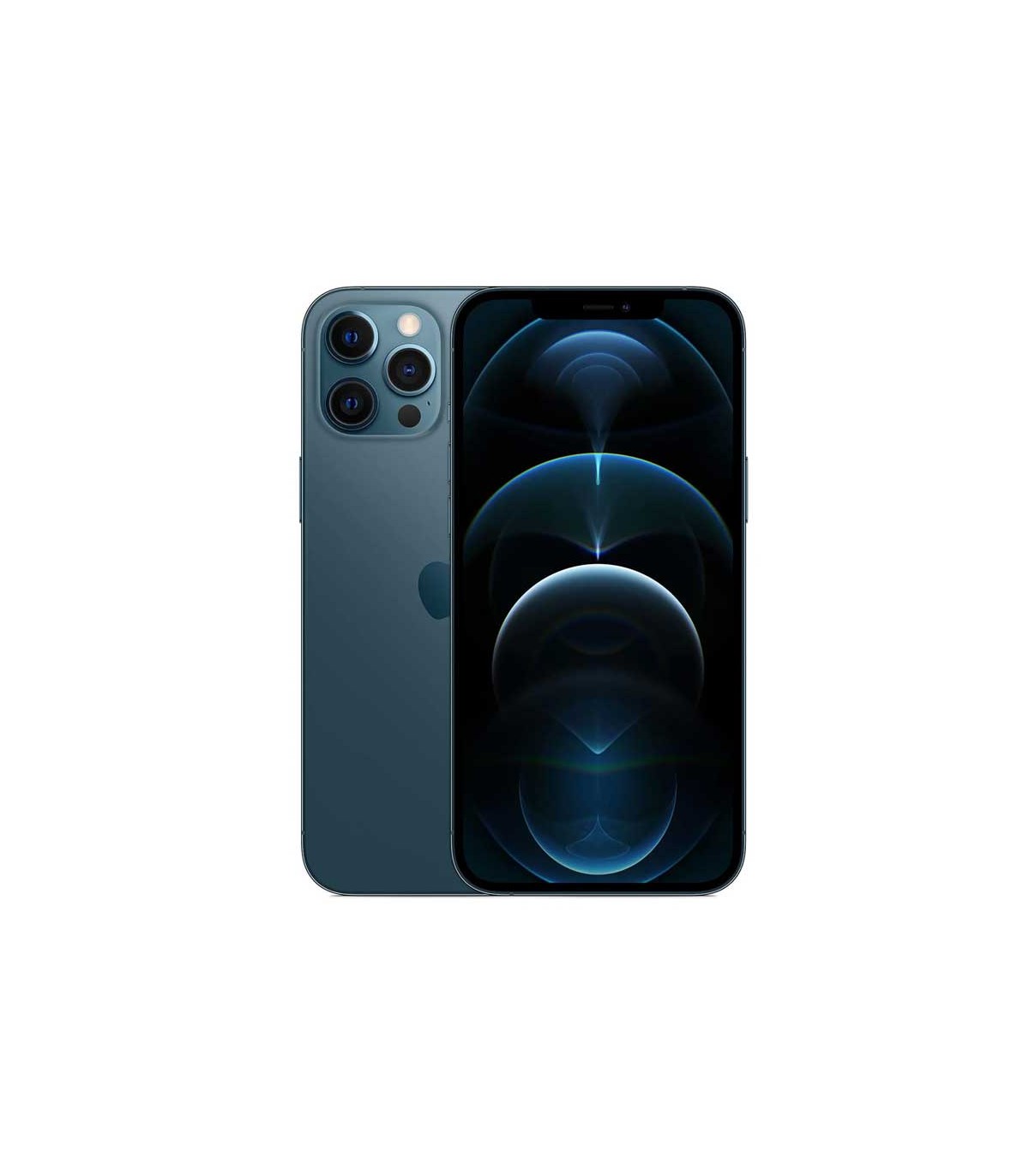 iPhone 12 Pro Max azul pantalla