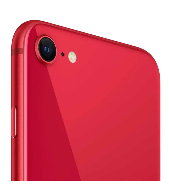 iPhone SE 2020 rojo lateral