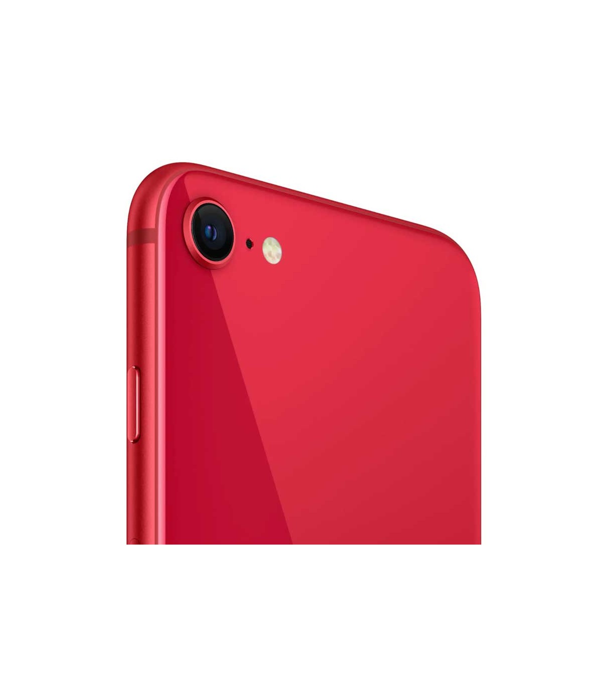 iPhone SE 2020 rojo lateral