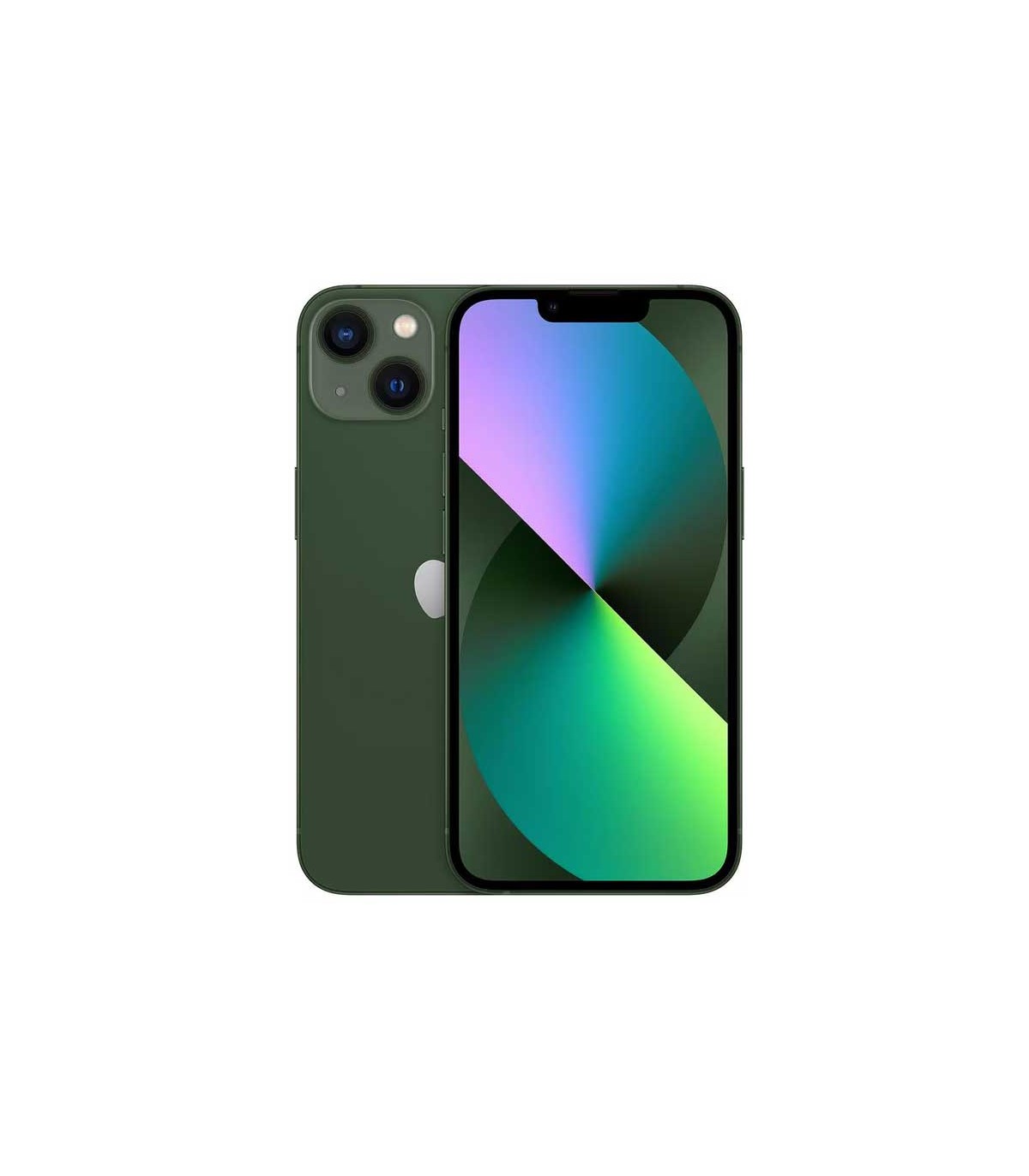 iPhone 13 verde pantalla