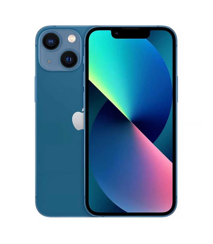 iPhone 13 Mini azul pantalla