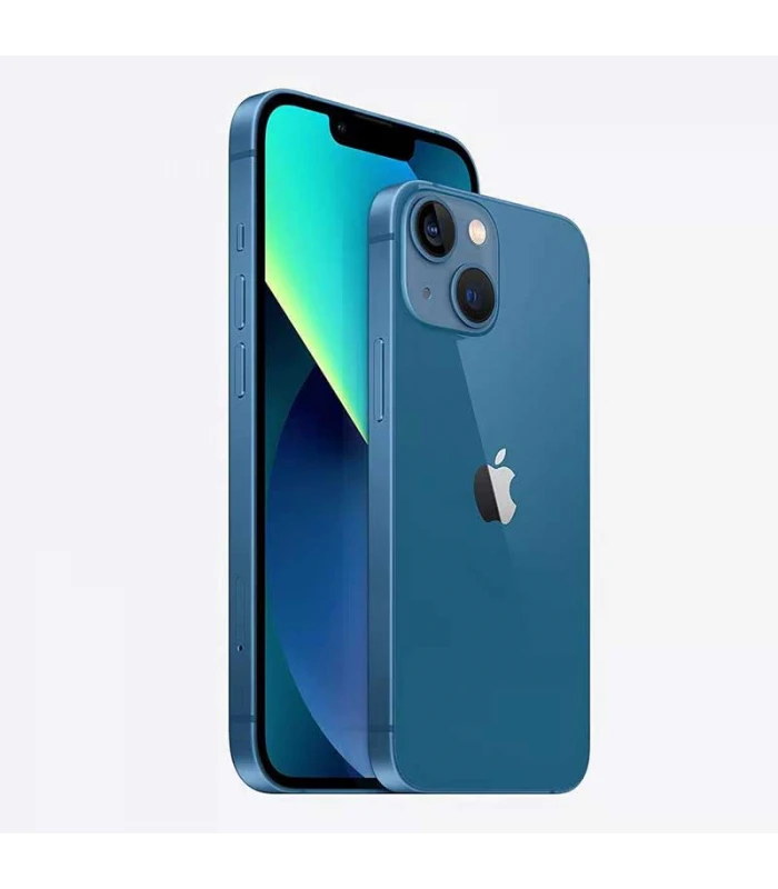 iPhone 13 Mini azul lateral