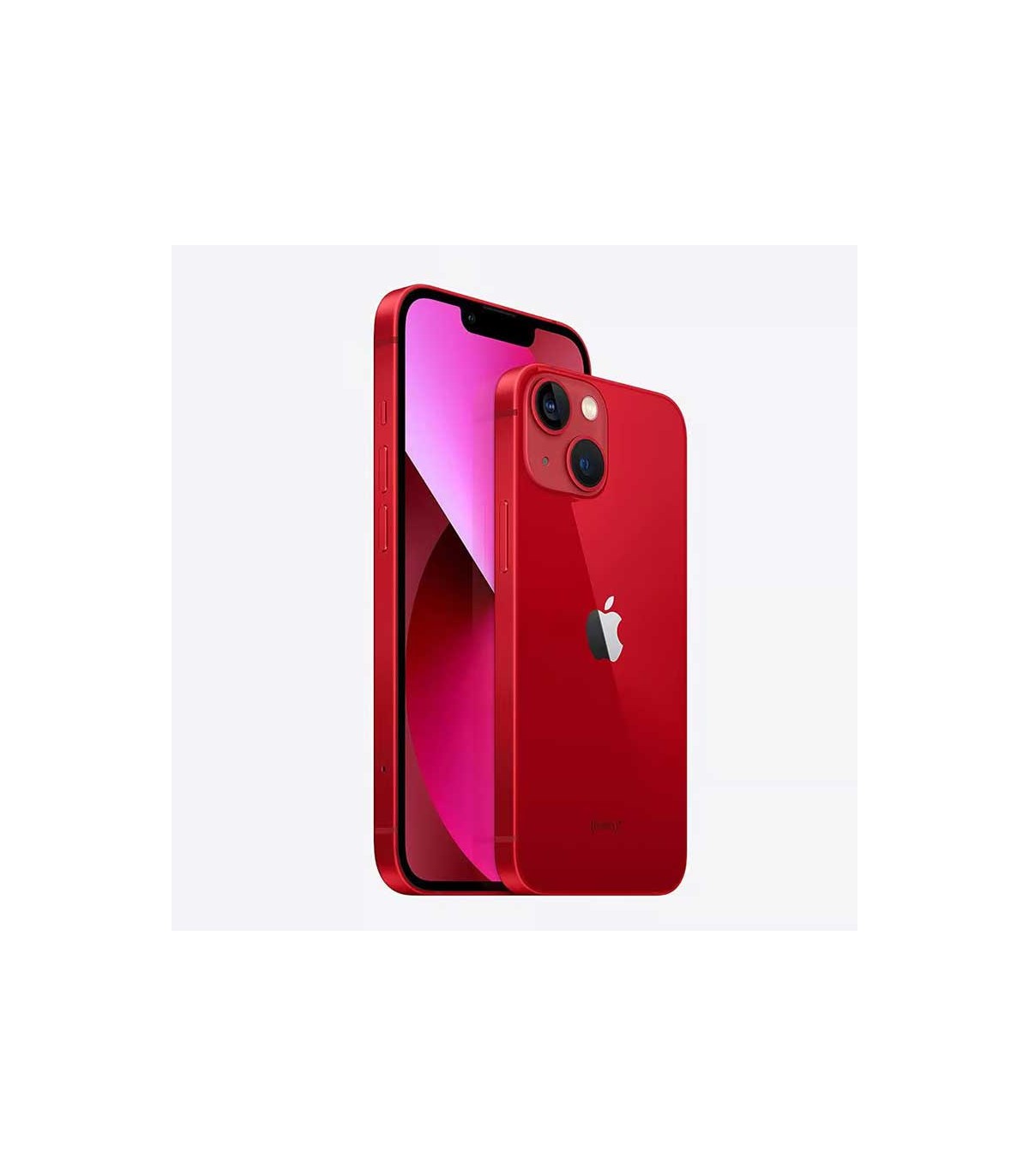 iPhone 13 Mini rojo lateral