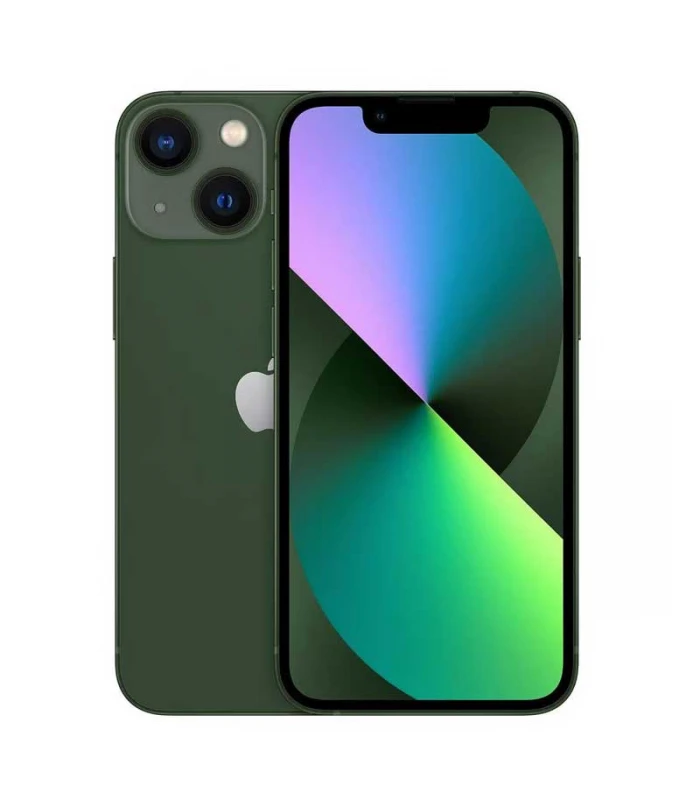 iPhone 13 Mini verde pantalla