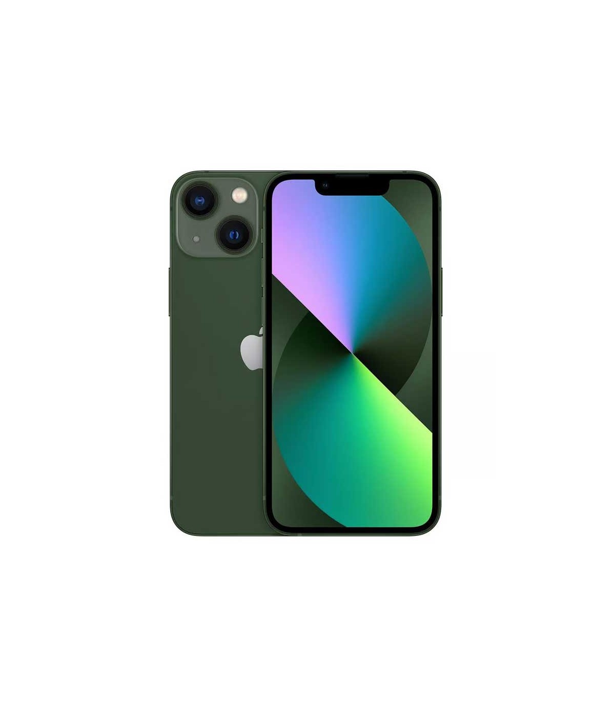 iPhone 13 Mini verde pantalla