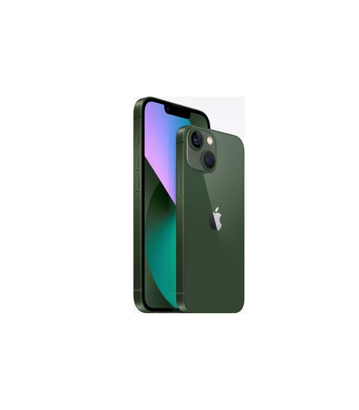 iPhone 13 Mini verde lateral