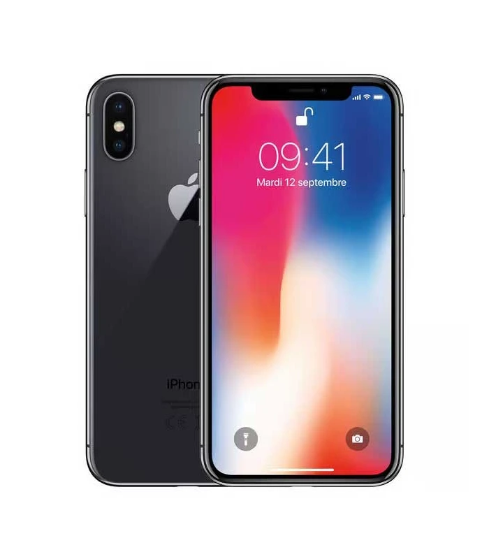 iPhone X Gris espacial Negro