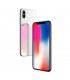 iPhone X Plata pantalla y parte trasera gris