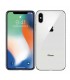 iPhone X Plata parte trasera gris/ plata