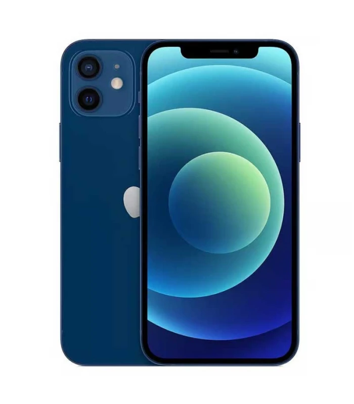 iPhone 12 azul pantalla