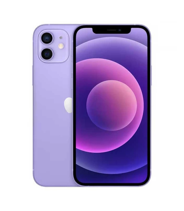 iPhone 12 purpura pantalla
