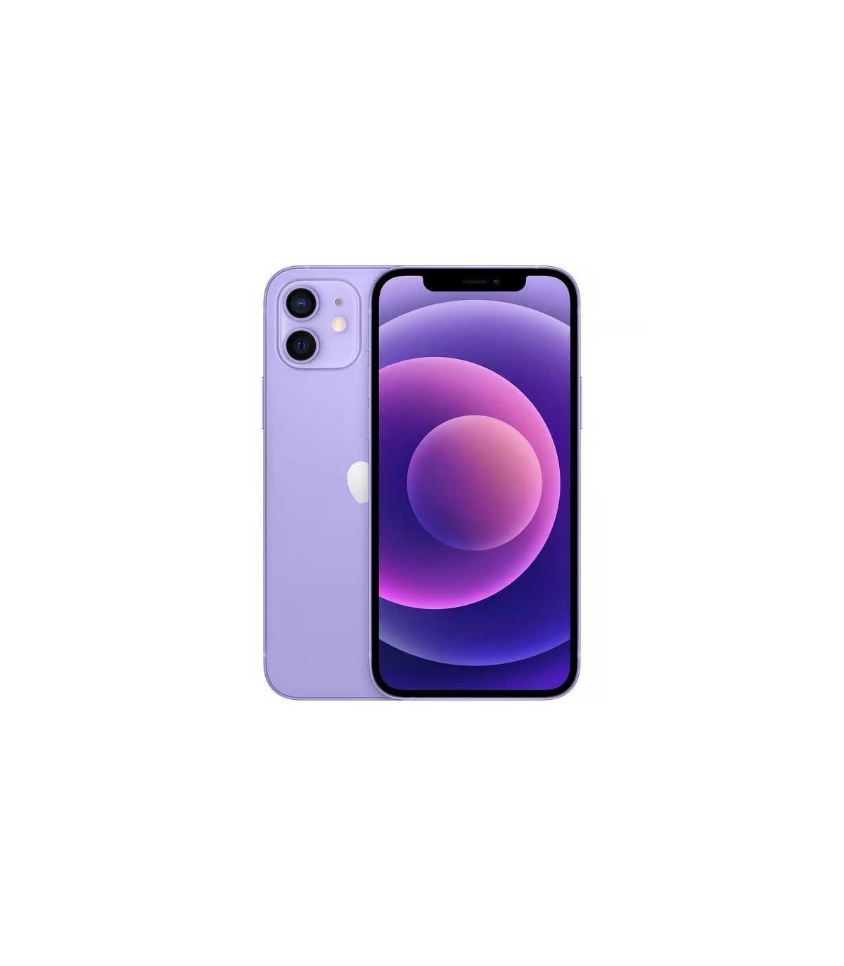 iPhone 12 purpura pantalla