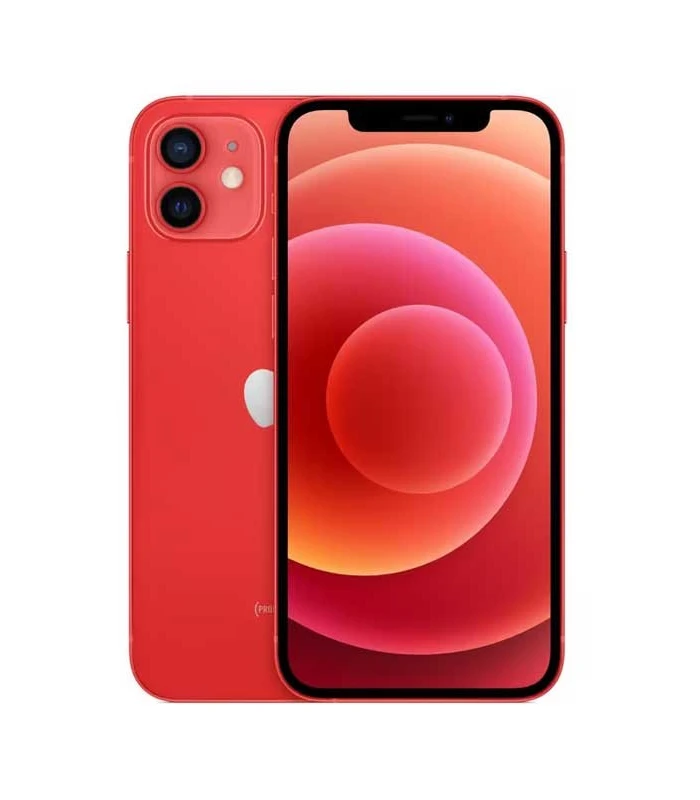 iPhone 12 rojo pantalla